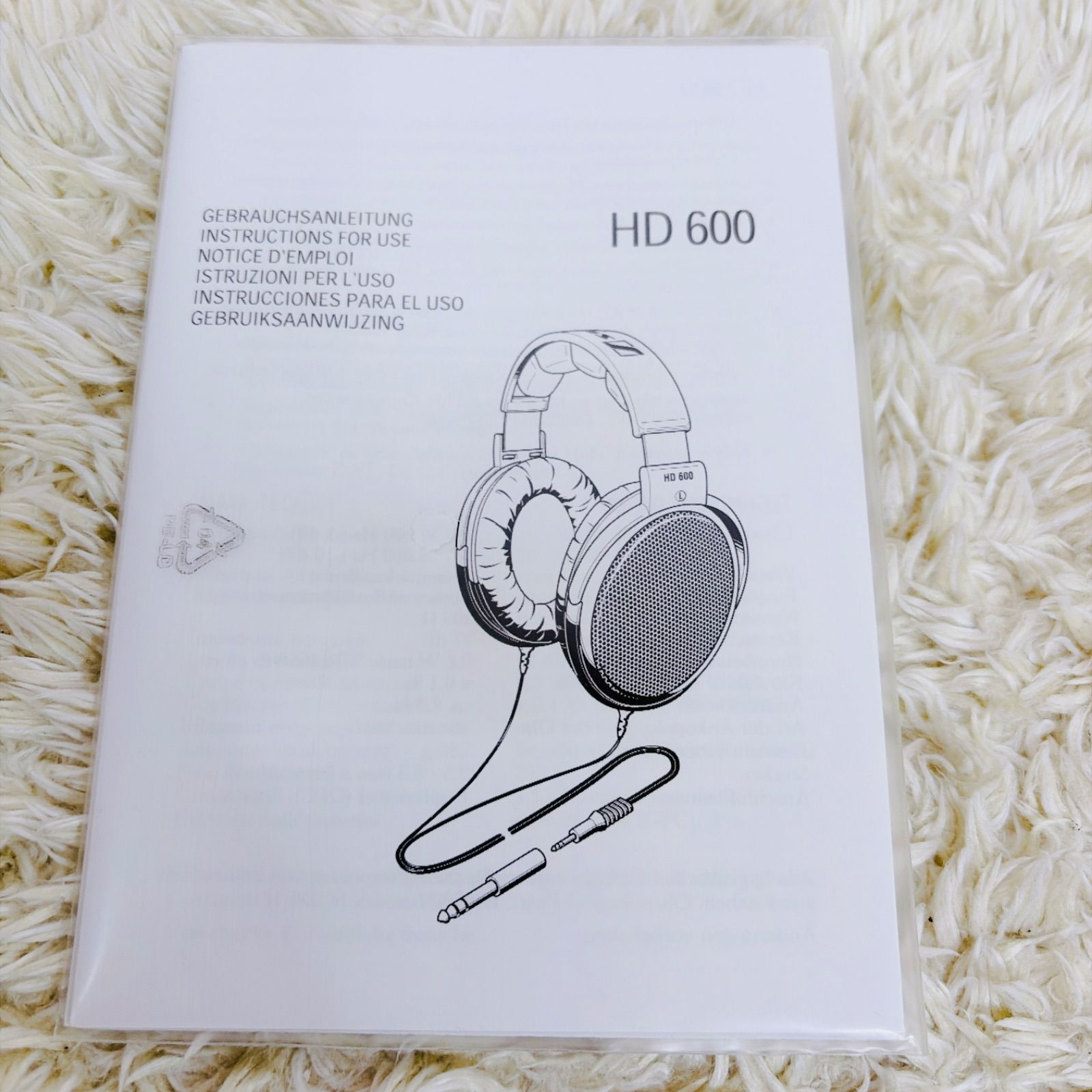 美品】SENNHEISER ヘッドホン オープン型 HD600 旧パッケージ版