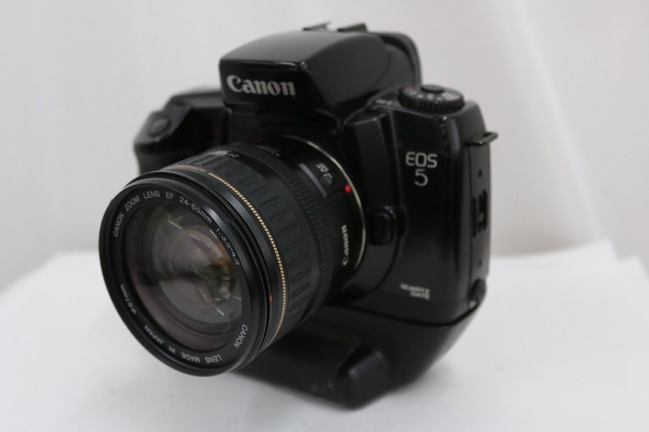 【返品保証】 キャノン Canon EOS 5 QUARTZ DATE EF 24-85mm F3.5-4.5 ボディレンズセット e13507
