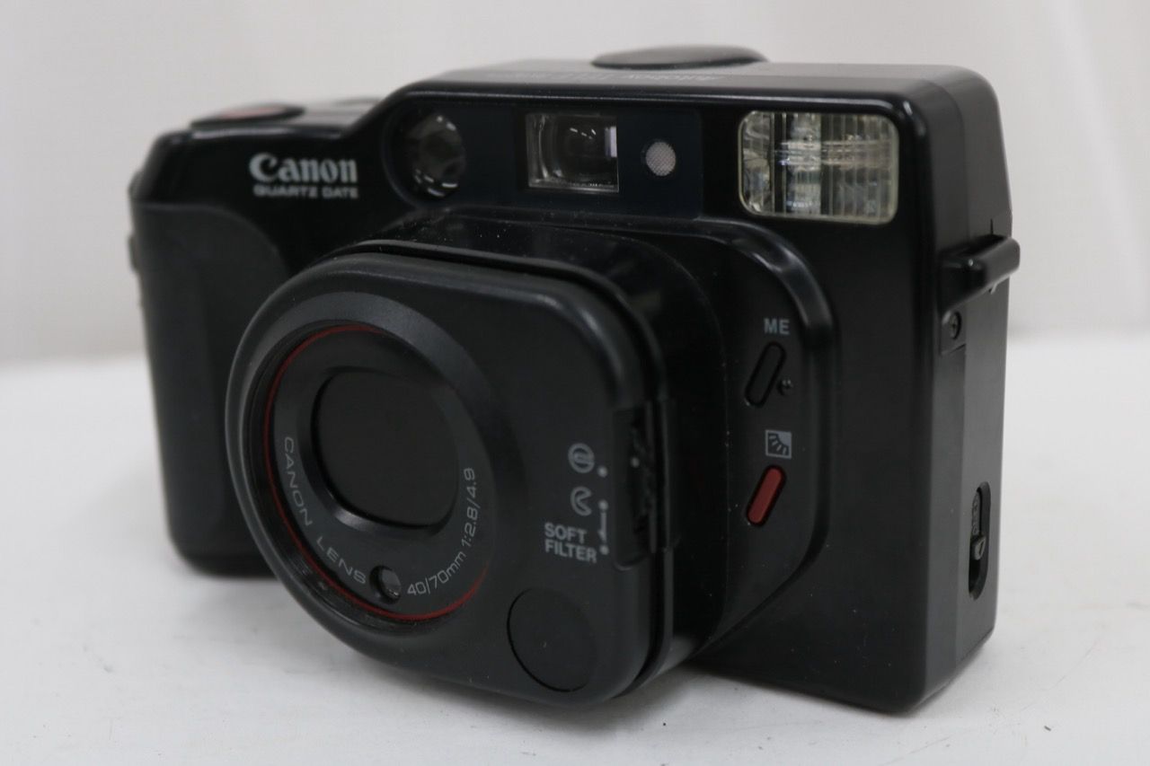 【返品保証】 キャノン Canon Autoboy TELE QUARTZ DATE 40-70mm F2.8-4.9 コンパクトカメラ e13511