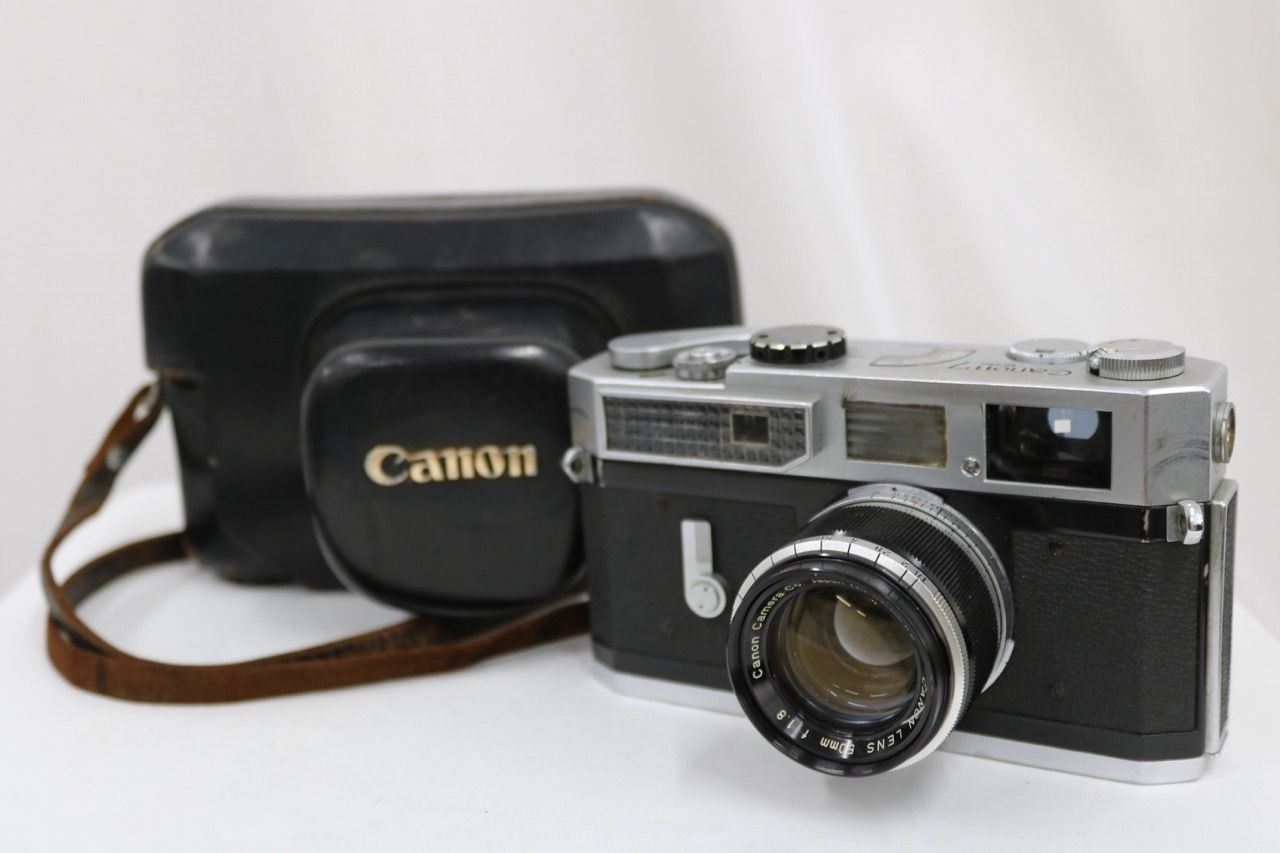 【訳あり品】 キャノン Canon 7 50mm F1.8 レンジファインダー カメラ e13515