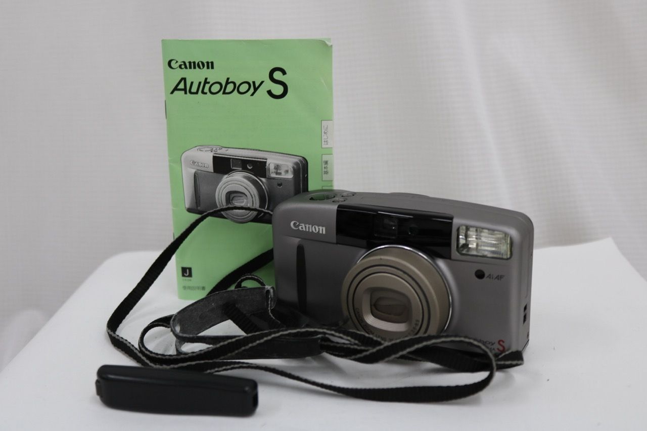 【返品保証】 キャノン Canon Autoboy S PANORAMA 38-115mm F3.6-8.5 コンパクトカメラ e13516