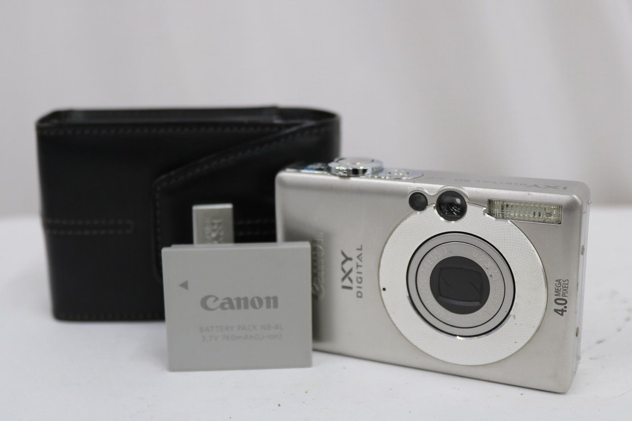【返品保証】 キャノン Canon IXY DIGITAL 50 バッテリー付き コンパクトデジタルカメラ e13523
