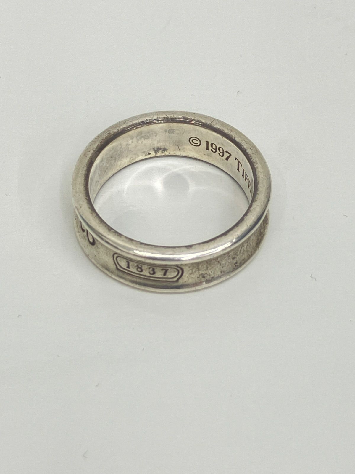 TIFFANY＆CO ティファニー 1837 ナローリング シルバー 925 20号 No