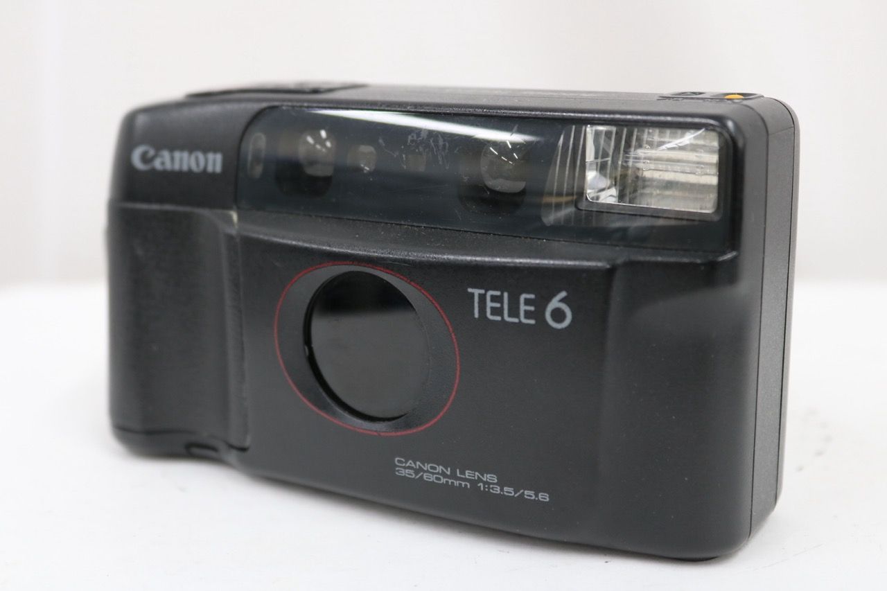 【返品保証】 キャノン Canon Autoboy TELE 6 DATE 35-60mm F3.5-5.6 コンパクトカメラ e13530