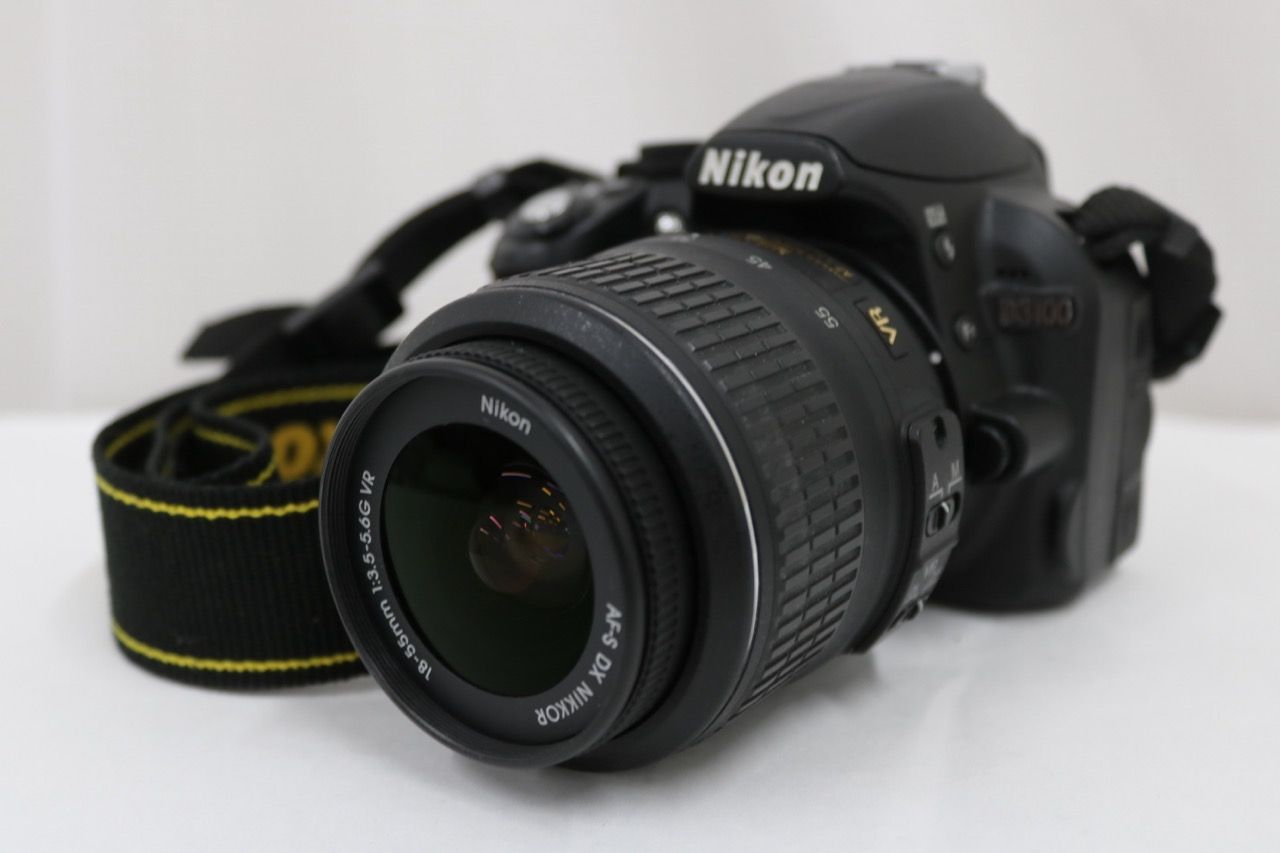 【返品保証】 【シャッター4286回】ニコン Nikon D3100 DX AF-S NIKKOR 18-55mm F3.5-5.6 G デジタル一眼 e13534