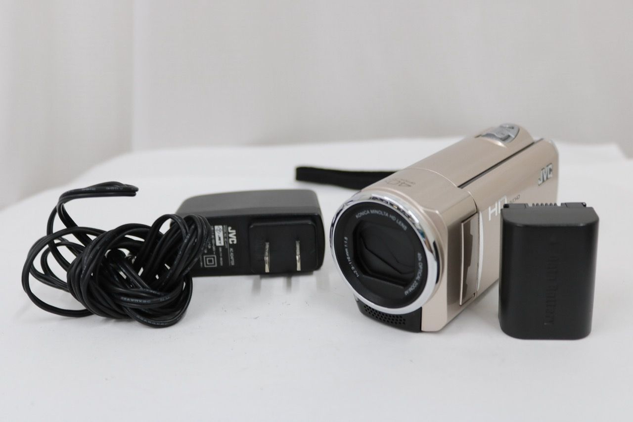 【返品保証】 JVC GZ-HM670-N 40x 付属品多数 ビデオカメラ e13553