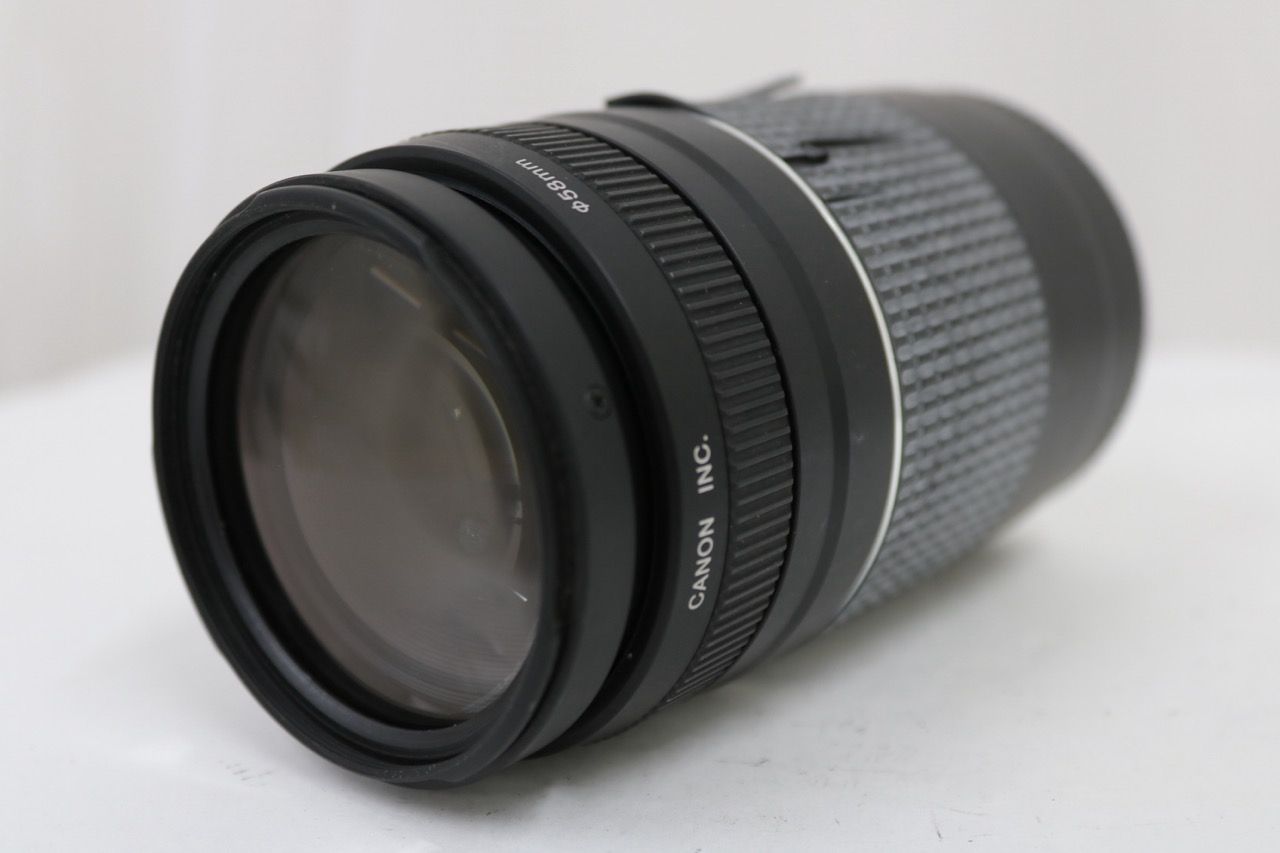 【返品保証】 キャノン Canon EF 75-300mm F4-5.6 III レンズ e13569