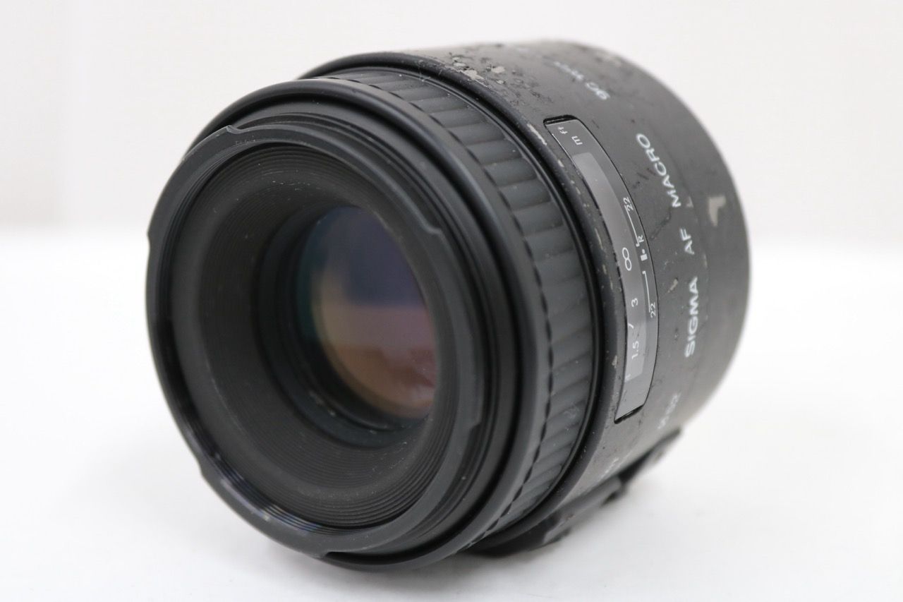 【返品保証】 シグマ Sigma AF MACRO 90mm F2.8 キャノンマウント レンズ e13565