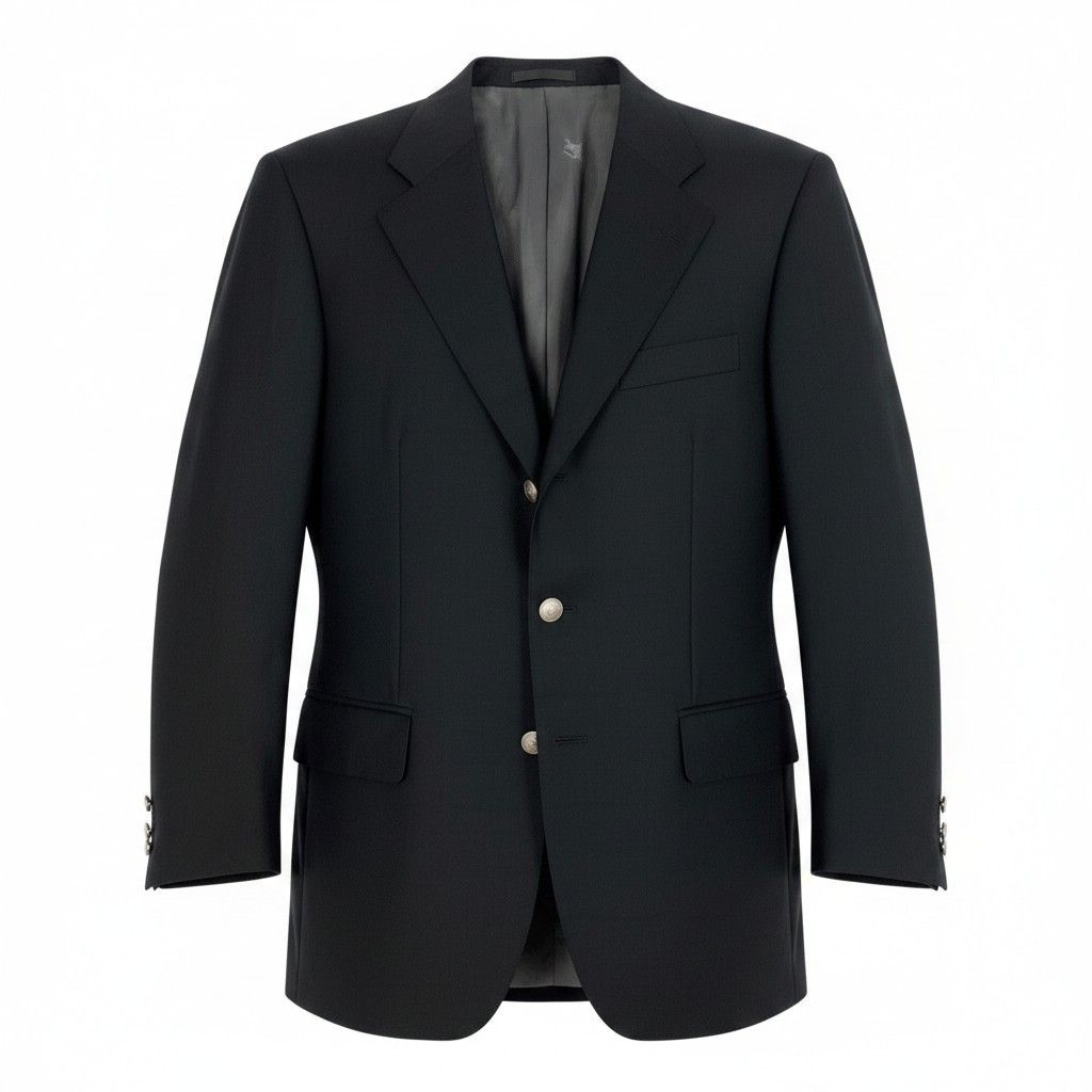 30f6 BURBERRY  LONDON バーバリーロンドン テーラードジャケット シングル 3B 刻印ボタン サイズAB5 ブラック メンズ 紳士服u02t 30f6 BURBERRY LONDON バーバリーロンドン テーラードジャケット