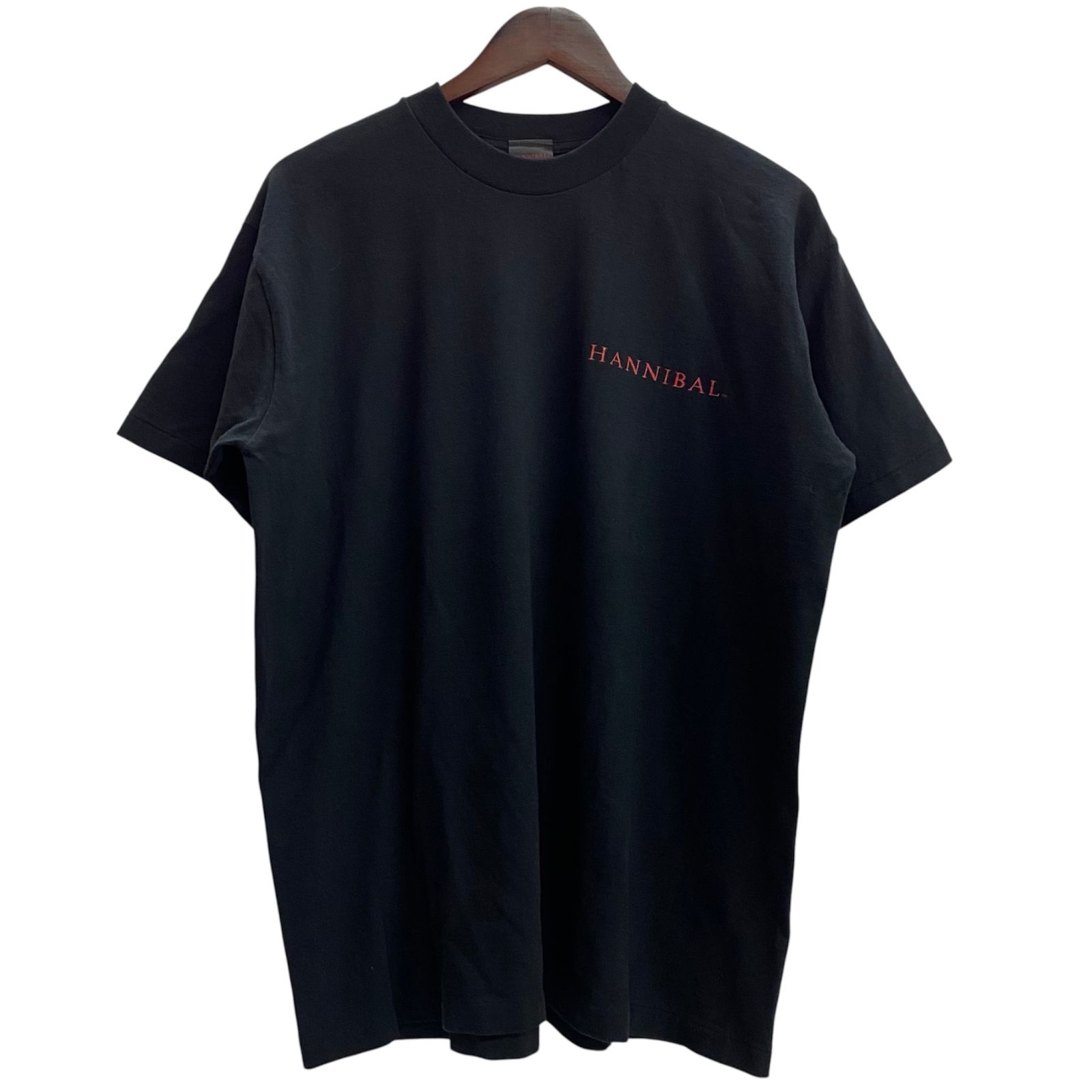 ヴィンテージ vintage 00's HANNIBAL ハンニバル 羊たちの沈黙 ムービーTシャツ Tシャツ ブラック 201MT-6103 VB