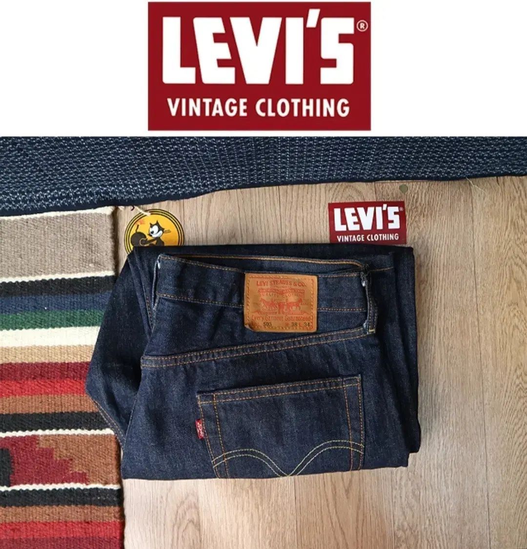 日本版 04S LEVI'S リーバイス 503 インディゴデニム 38サイズ