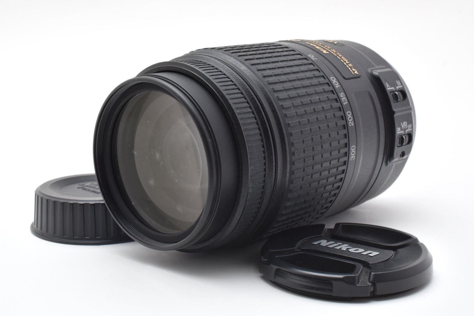 ニコン　Nikon DX AF-S NIKKOR 55-300mm f4.5-5.6 G ED VR 【動作確認済】 #9436 NK.May.2426