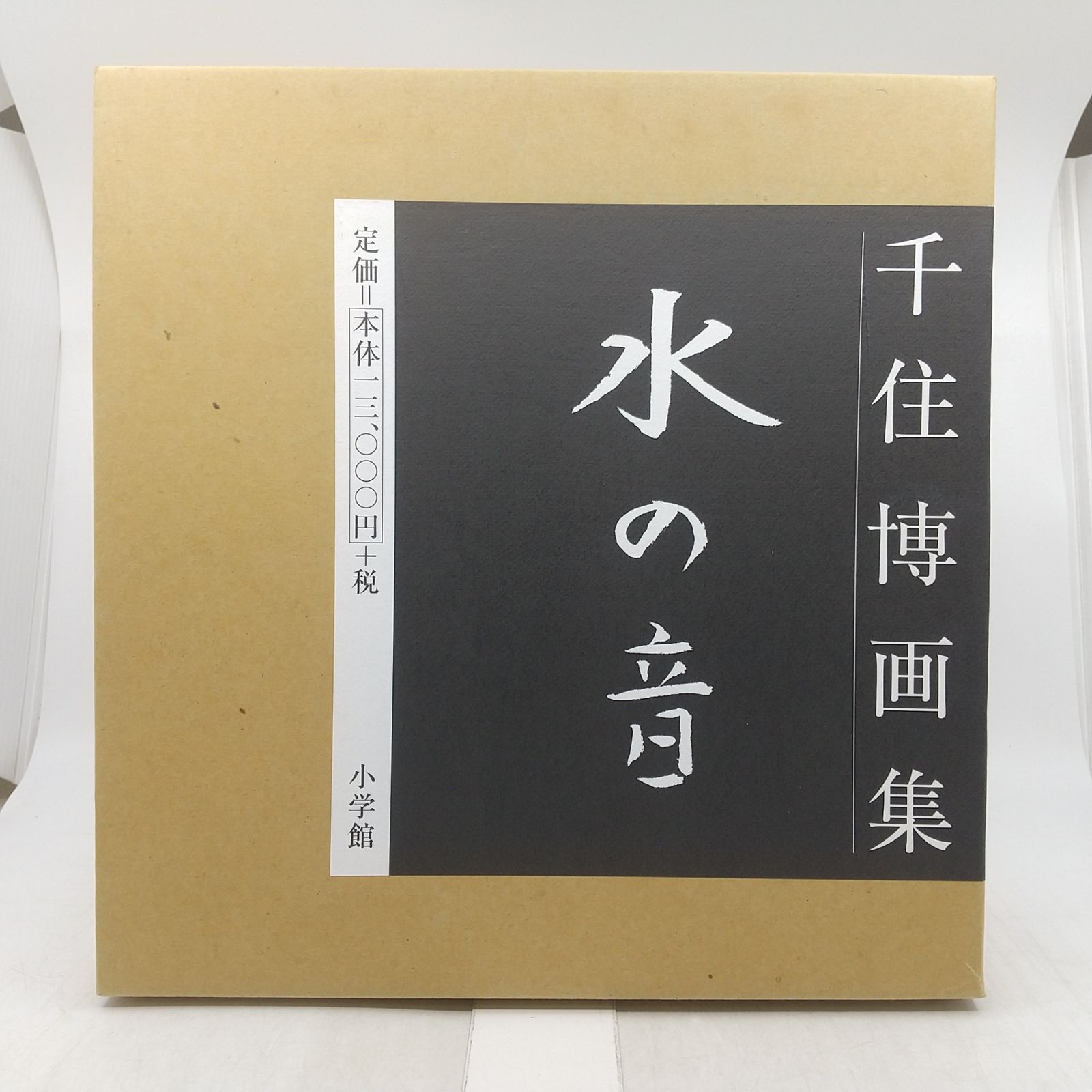 千住博画集 水の音 2002年(平成14年)発行 初版 小学館 2606LXth8