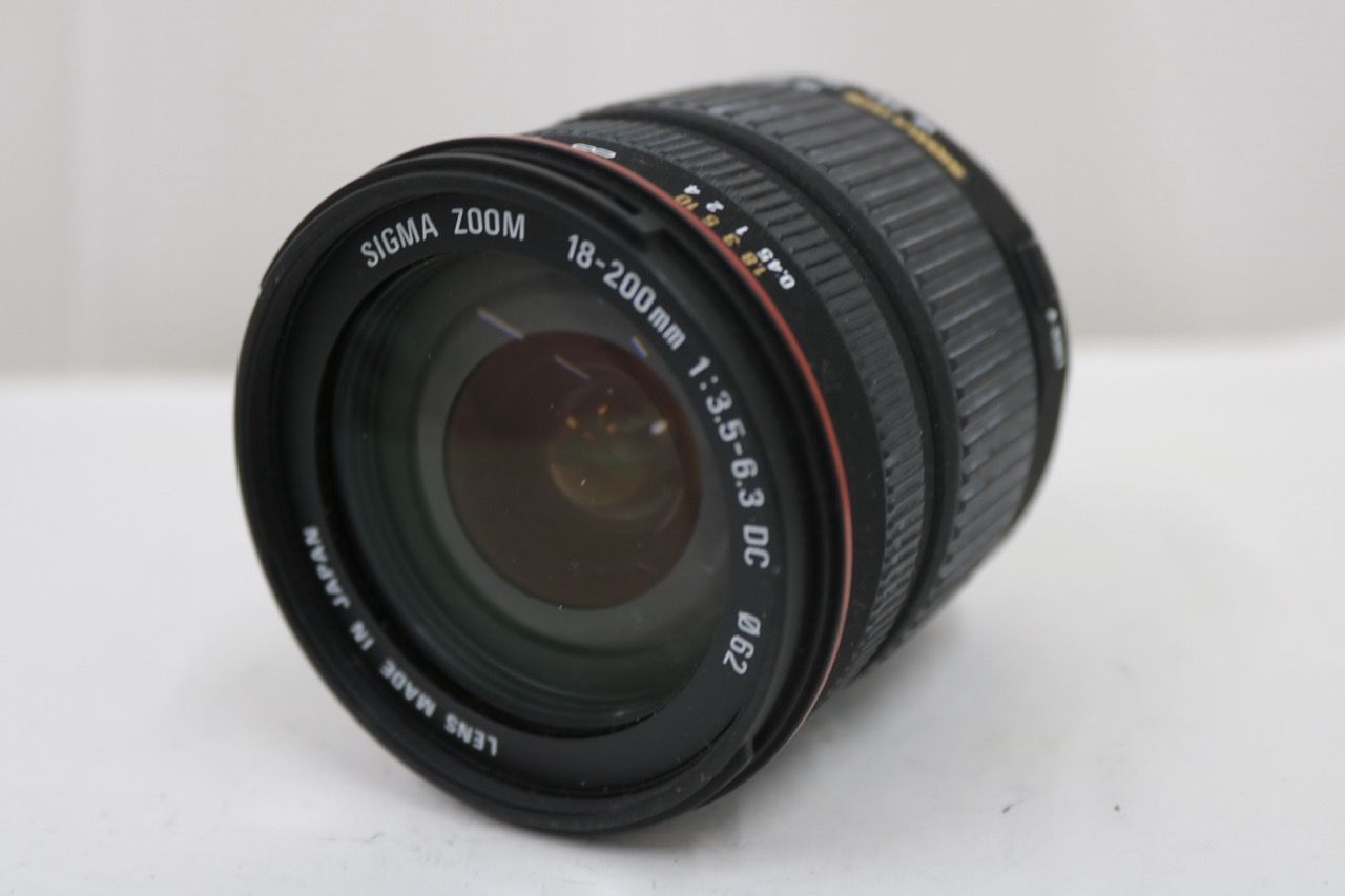 【返品保証】 シグマ Sigma 18-200mm F3.5-6.3 DC ニコンマウント レンズ e13598