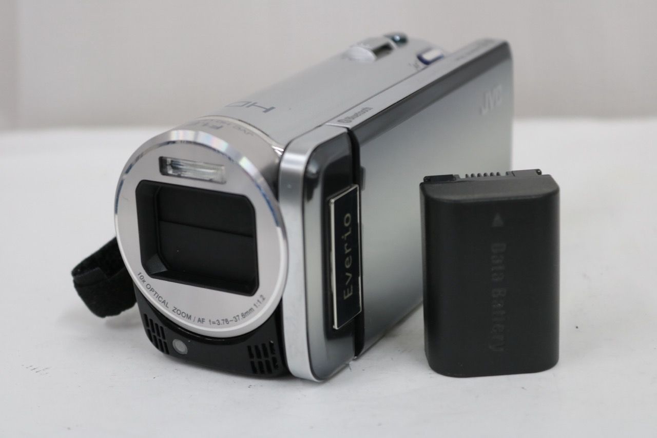 【返品保証】 JVC Everio GZ-HM890-S 10x バッテリー付き ビデオカメラ e13632