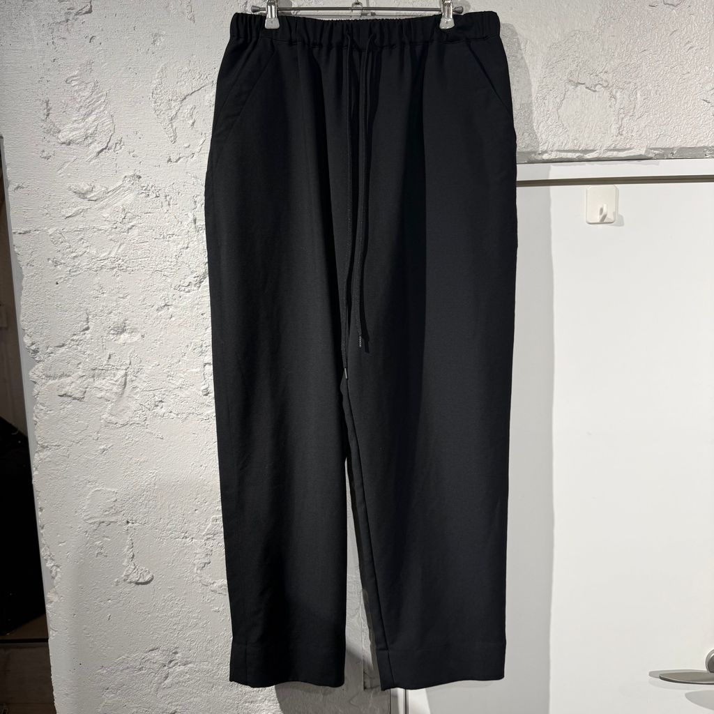 marka マーカ 20SS FRENCH SEAM PANTS イージーパンツ ブラック size:3 【表参道B06】