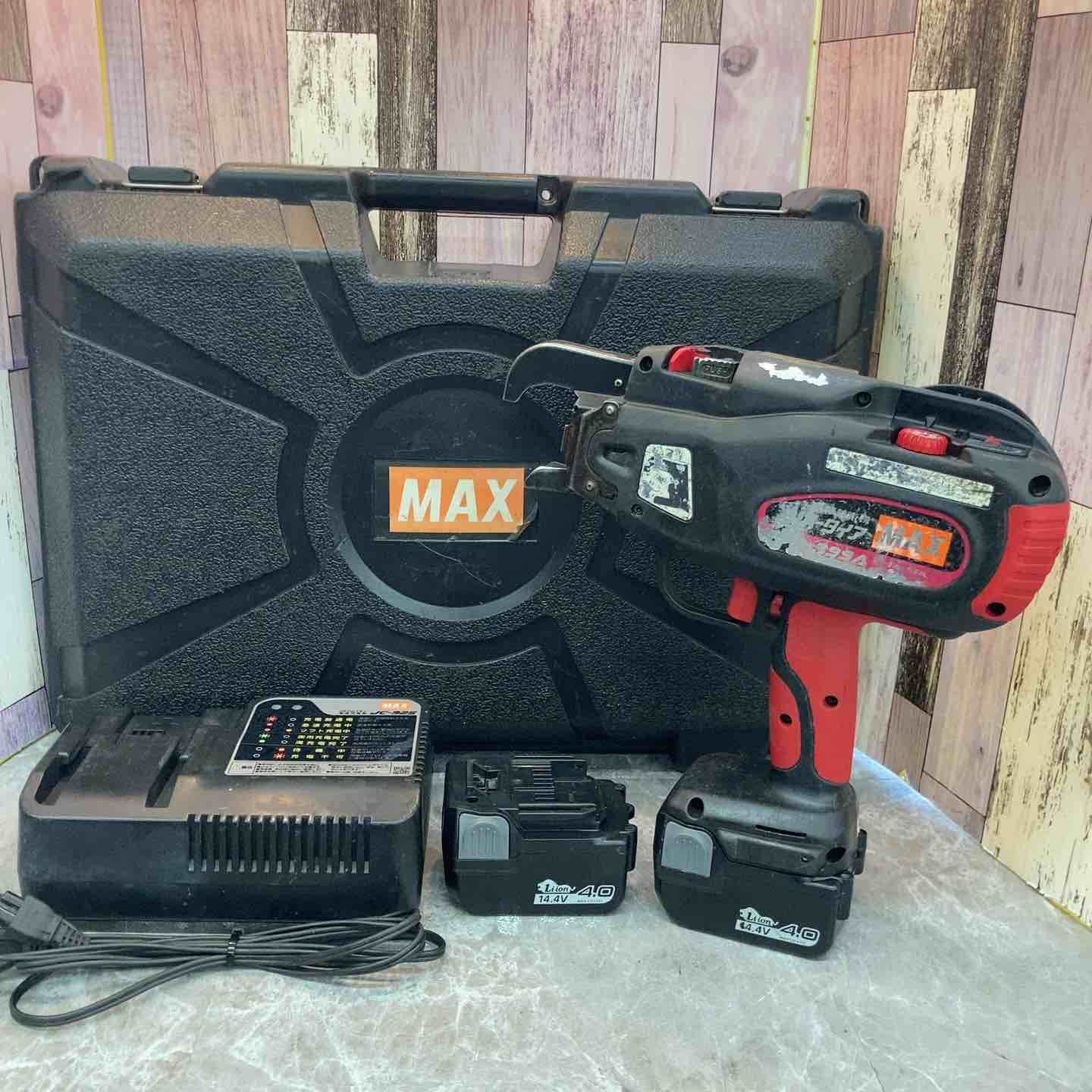 ★マックス(MAX) 鉄筋結束機 リバータイア RB-399A-B2C/40A【八潮店】