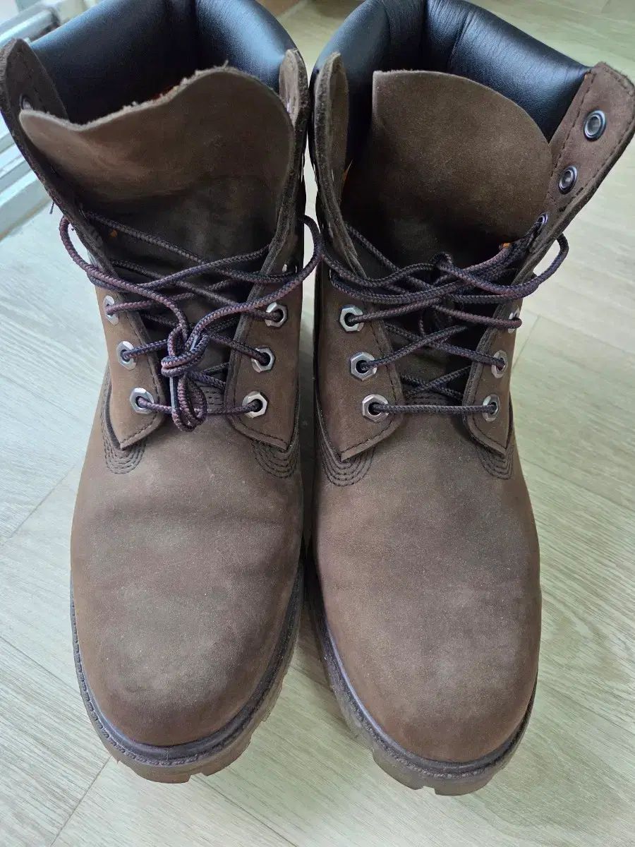 Timberland 6インチ プレミアム ダークブラウン 9.5 (実物画像あり 280)