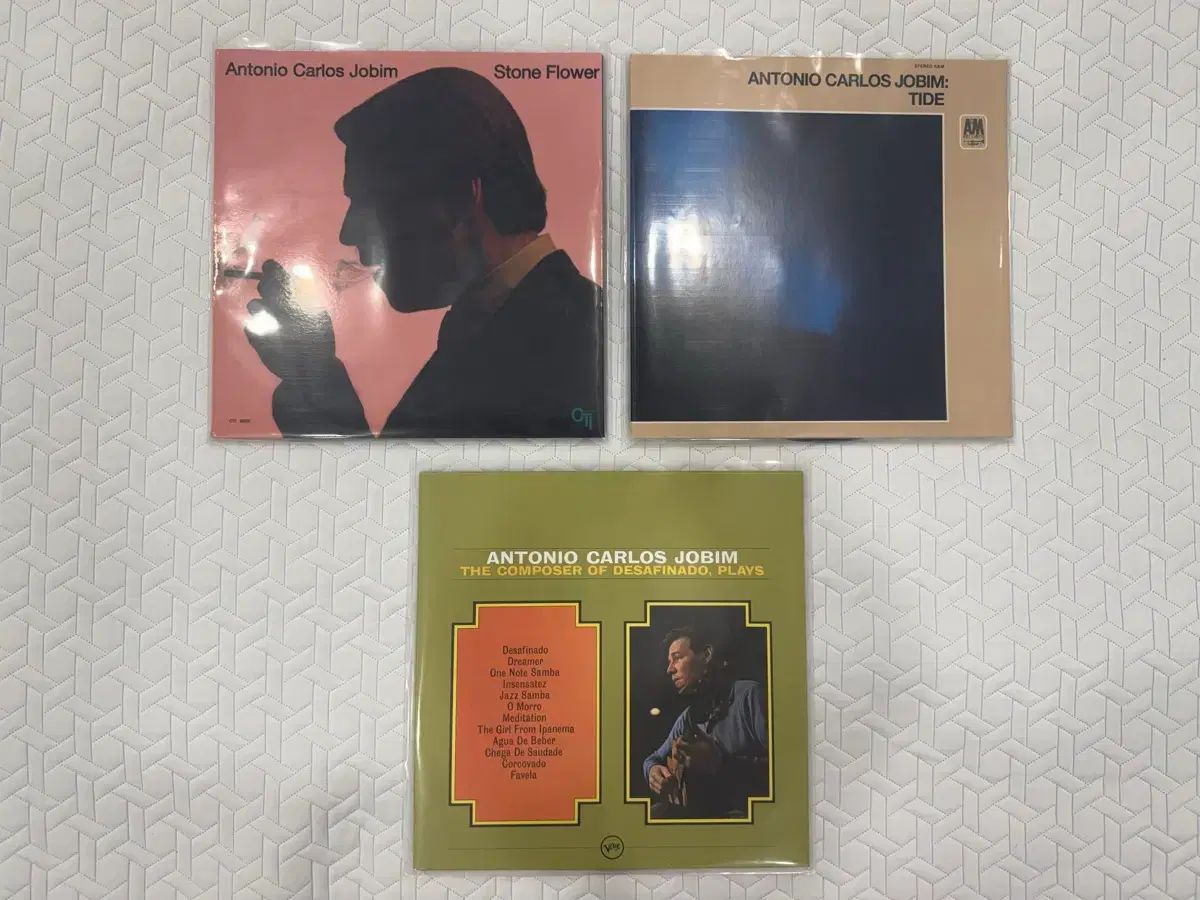 アントニオ カルロス ジョビム Antonio Carlos Jobim lp 3 種