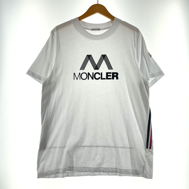 【中古品】 MONCLER モンクレール LOGO SS TEE H10918C00038 829H8 ロゴ ショートスリーブ Tシャツ 半袖 トップス 【141-260606-yo-07-tei】