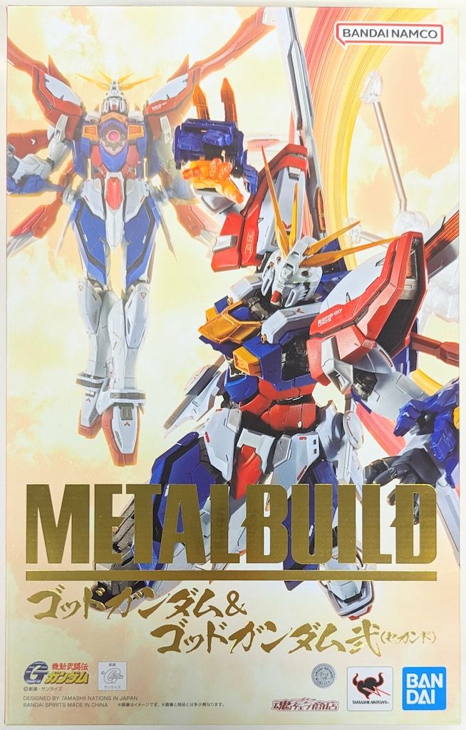 BANDAI SPIRITS METAL BUILD ゴッドガンダム&ゴッドガンダム弐 2次発送分 修正済