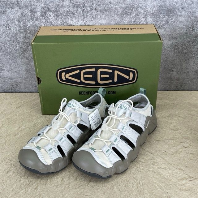 未使用 KEEN メンズ サンダル HYPERPORT H2 ハイパーポート エイチツー 27.0m ホワイト×グレー系 キーン/303584在 7,546円