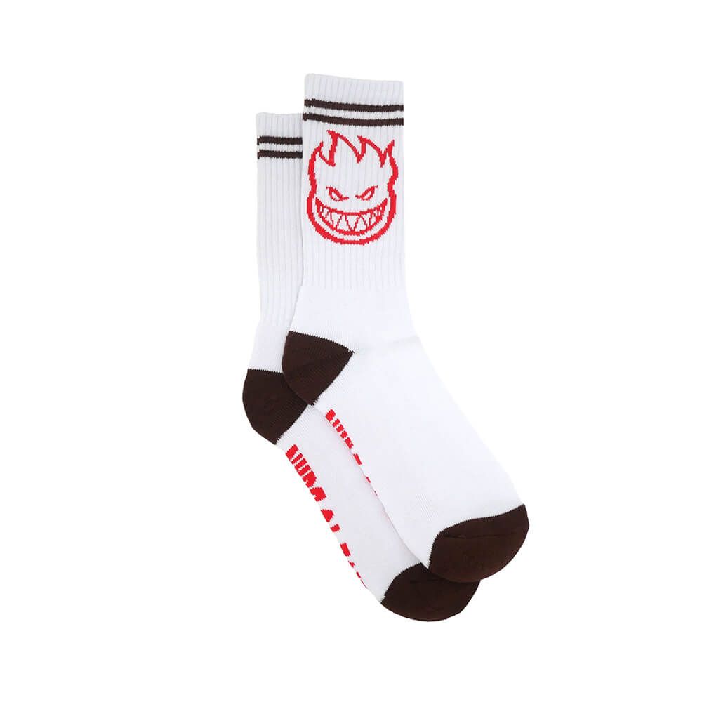 SPITFIRE SOCKS スピットファイヤー ソックス 靴下 BIGHEAD WHITE