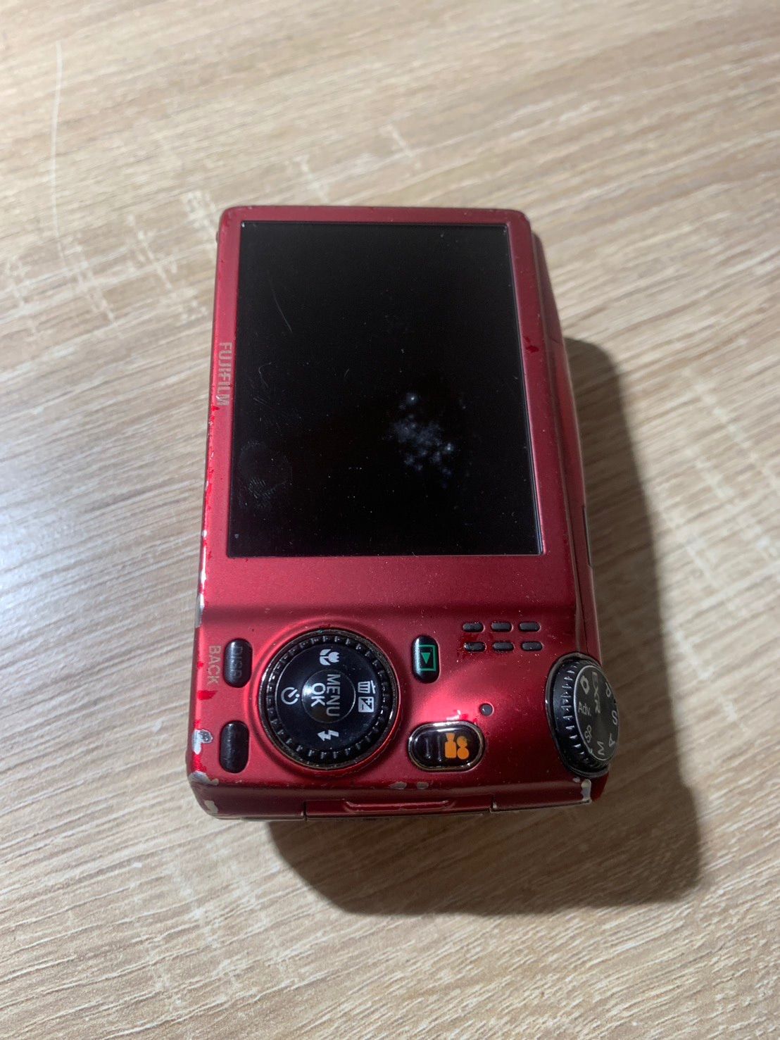 1354 FUJIFILM FINEPIX F900EXR レッド デジカメ ジャンク品【コ