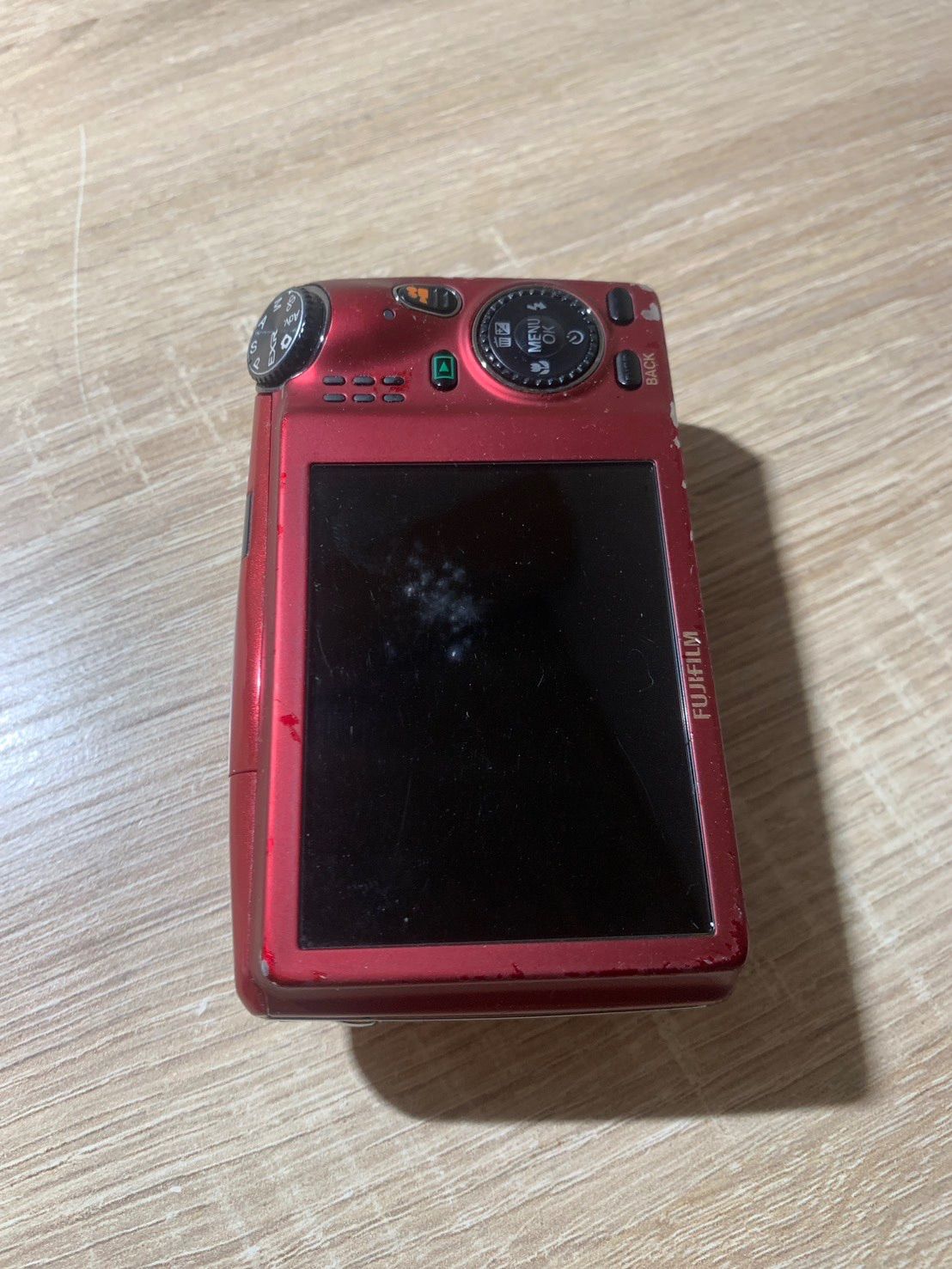 1354 FUJIFILM FINEPIX F900EXR レッド デジカメ ジャンク品【コ