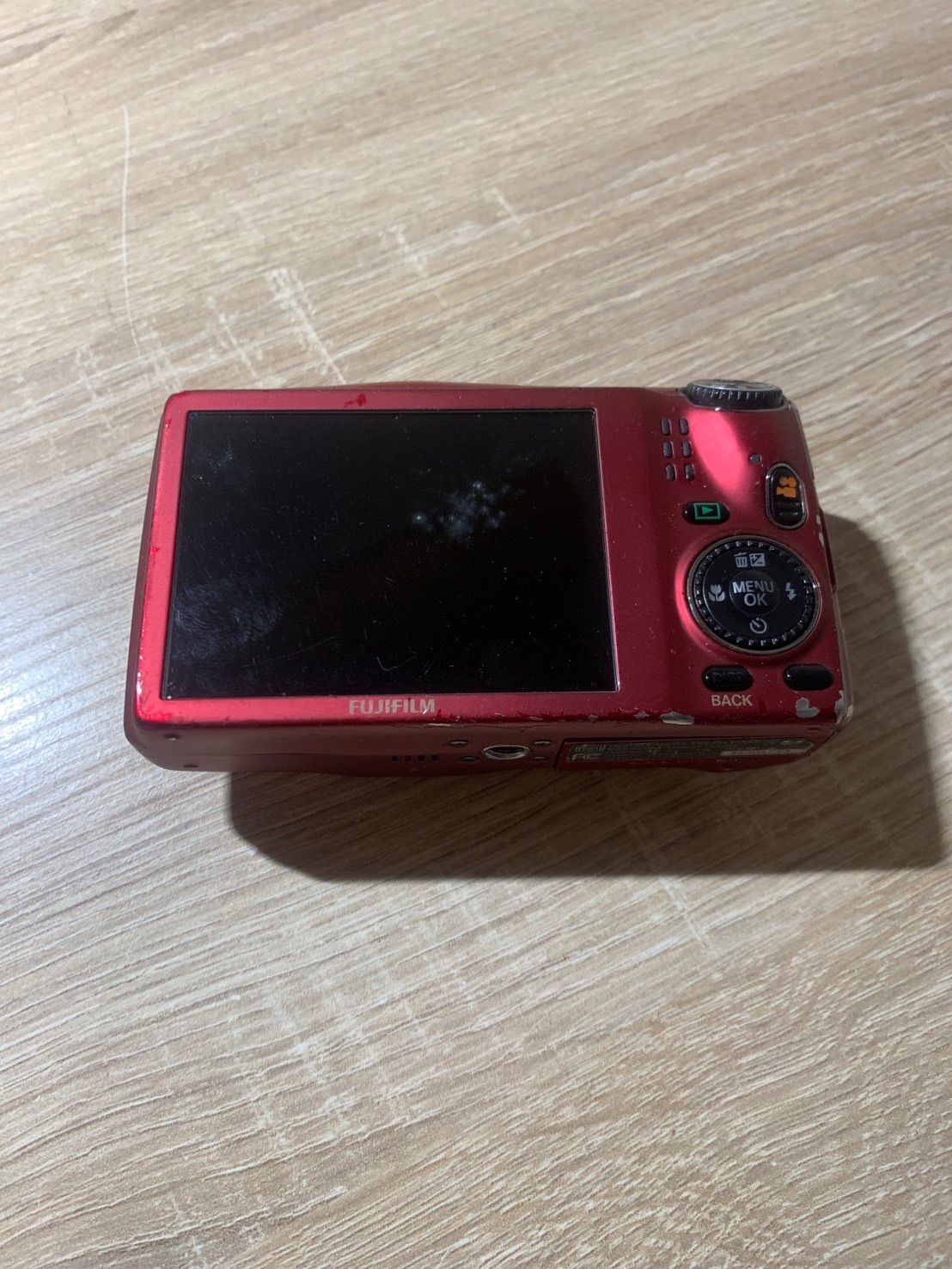1354 FUJIFILM FINEPIX F900EXR レッド デジカメ ジャンク品【コ