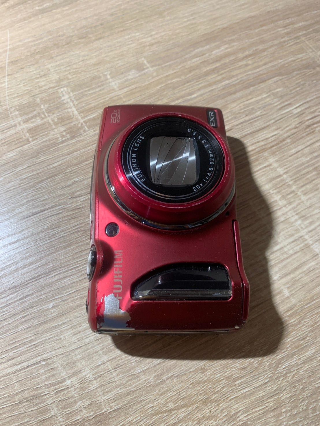 1354 FUJIFILM FINEPIX F900EXR レッド デジカメ ジャンク品【コ