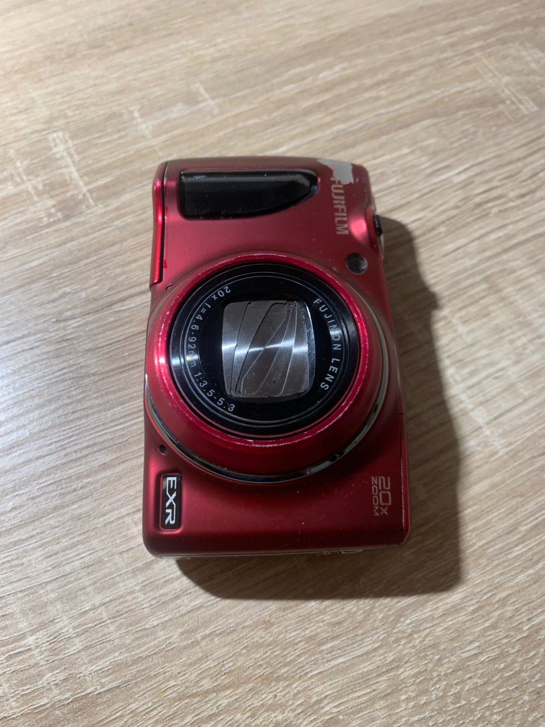 1354 FUJIFILM FINEPIX F900EXR レッド デジカメ ジャンク品【コ
