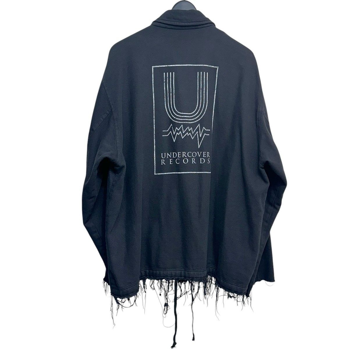 UNDERCOVER 25SS COACH JKT UC RECORDS ユーズド加工ロゴプリント