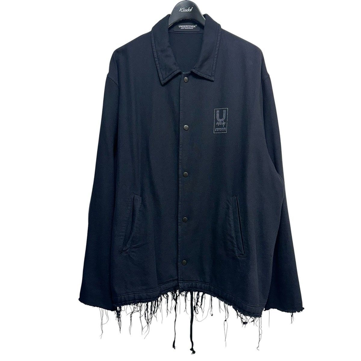 UNDERCOVER 25SS COACH JKT UC RECORDS ユーズド加工ロゴプリント