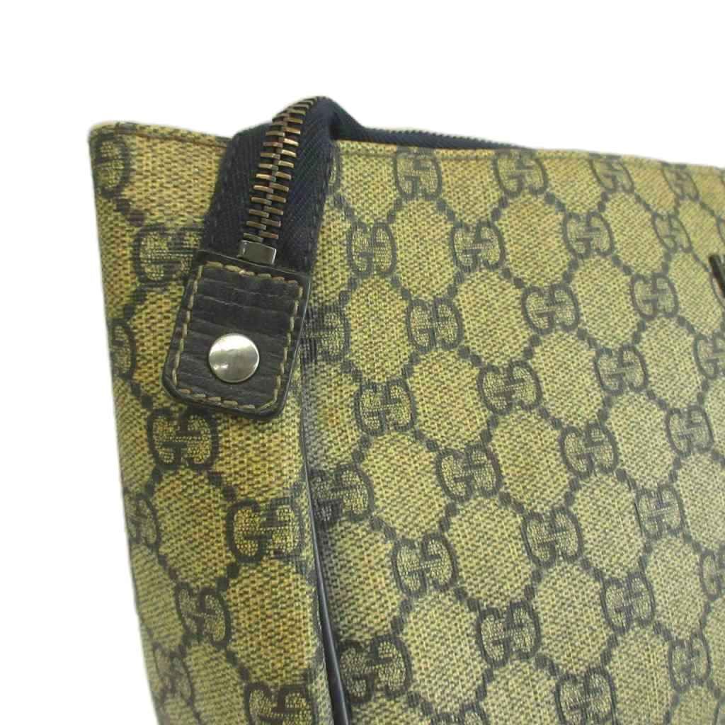グッチ GUCCI GGスプリーム セカンドバッグ クラッチバッグ PVC レザー
