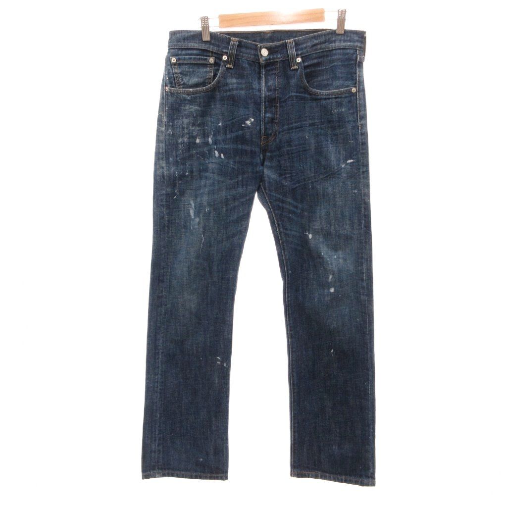 リーバイス Levi's 501XX デニムパンツ ジーンズ ストレート ボタンフライ メキシコ製 32×32 インディゴブルー /JS ■GY50