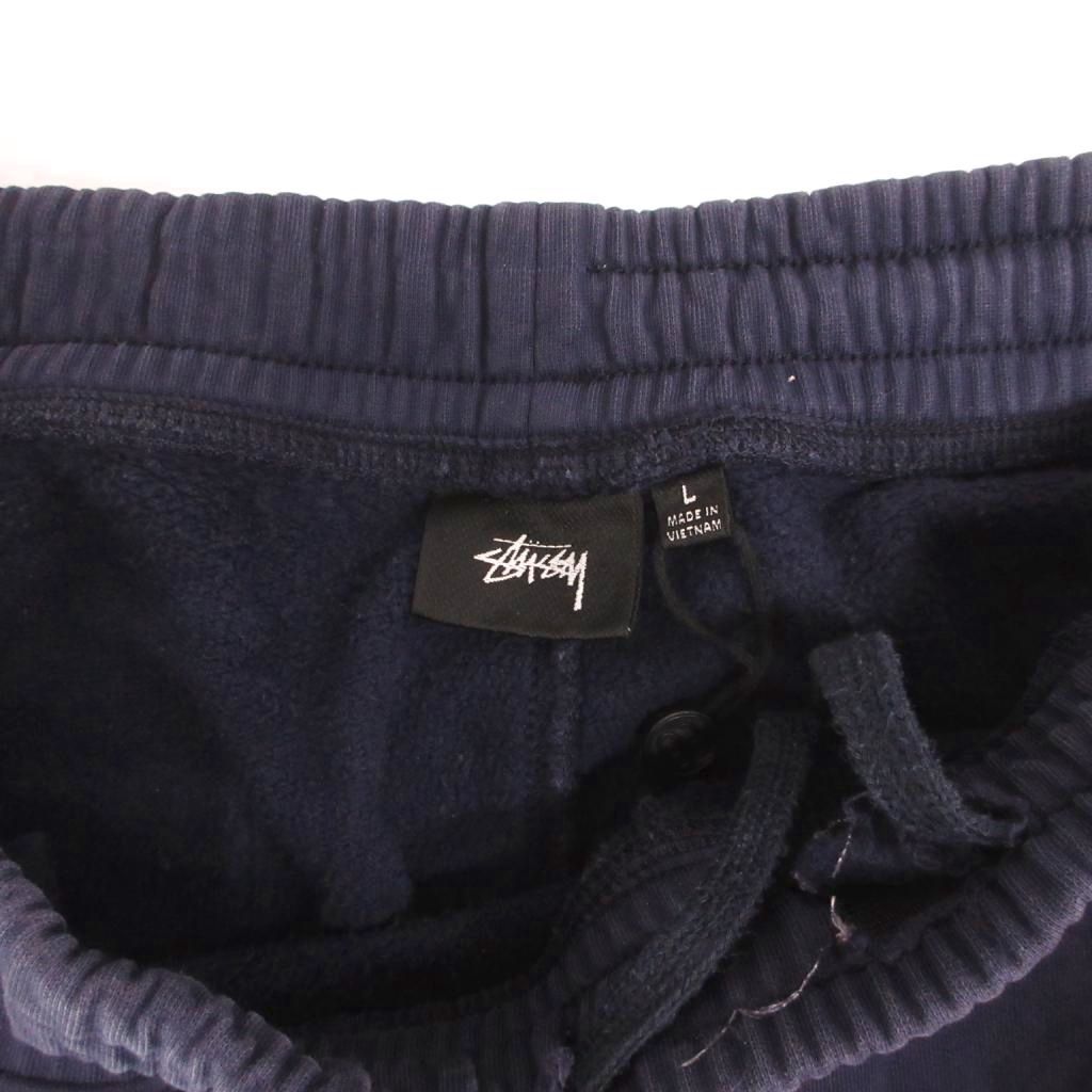 メンズ ステューシー STUSSY スウェット ジョガーパンツ イージー L 紺