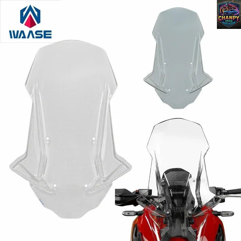 ホンダ X-ADV XADV 750 2017 - 20 5MM ウインドスクリーン ウインドシールド ウインドディフレクター シールド スクリーン バイザー ガラス