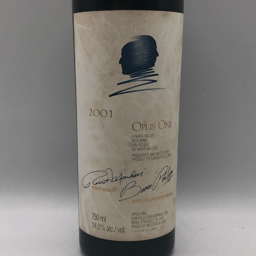 オーパスワン 2001 750ml 13.5% OPUS ONE【T4】- メルカリ
