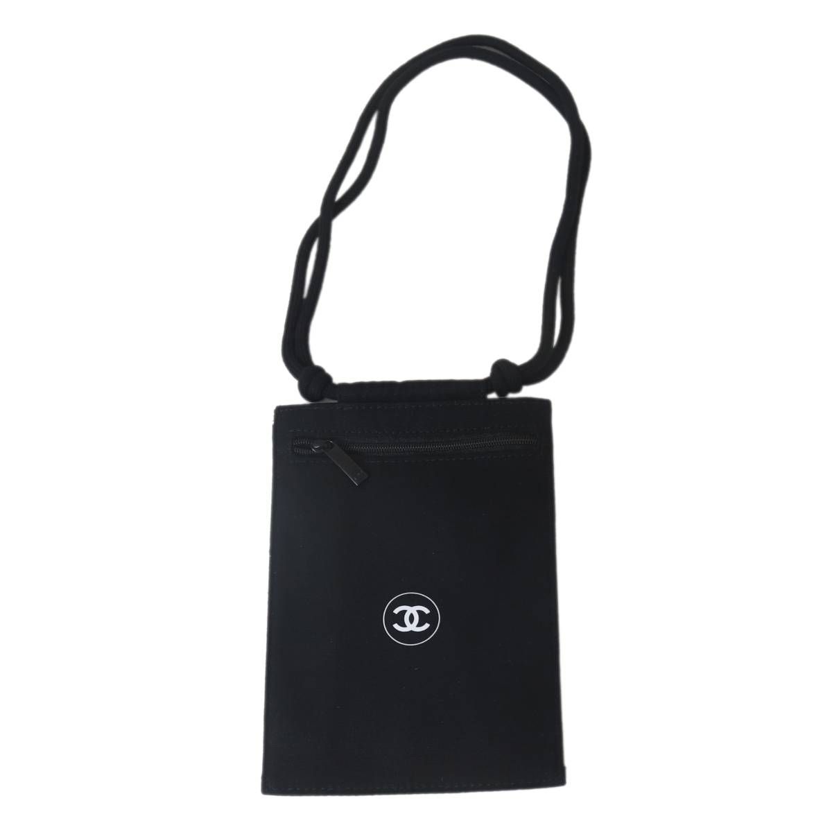 CHANEL ブラックポーチ ラッカー仕上げ CHANEL シャネル ラコレクション ポーチ ノベルティ ブラック 箱 13×18