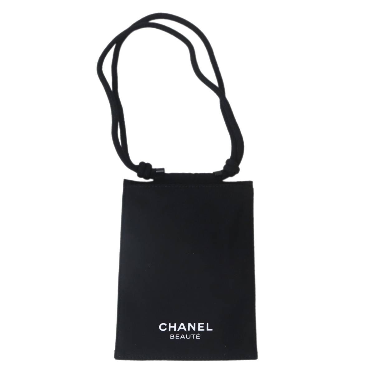 CHANEL シャネル ラコレクション ポーチ ノベルティ ブラック 箱 13×18