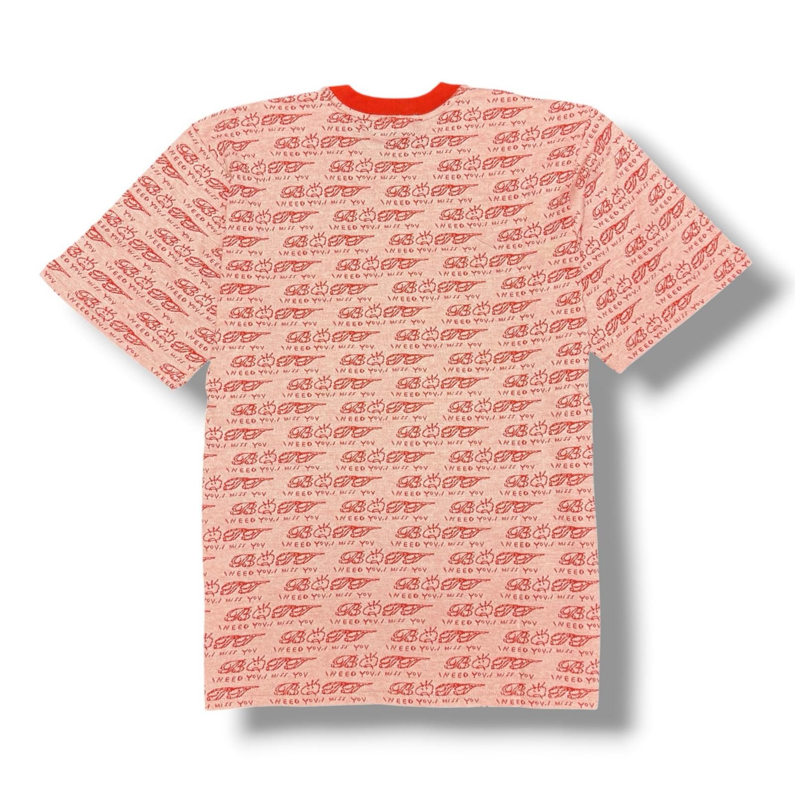 参考上代16500円 未使用 BoTT 25SS MISS YOU JAQUARD TEE ミスユー 