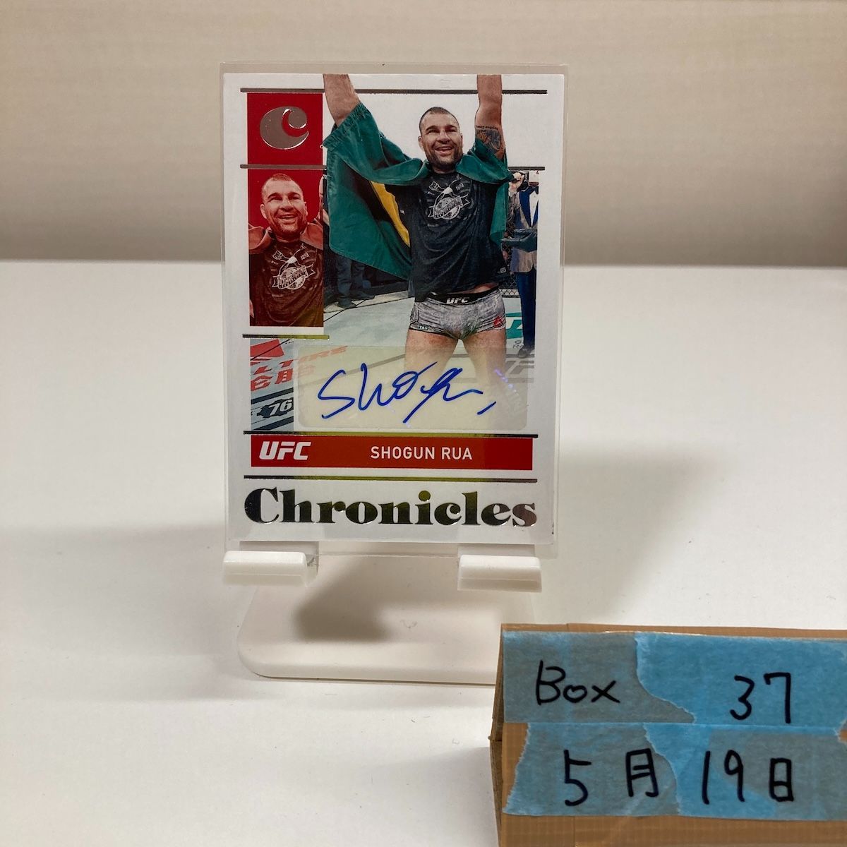 2022 Panini Chronicles Shogun Rua 直筆サインカード UFC Light Heavyweight カード 11,250円