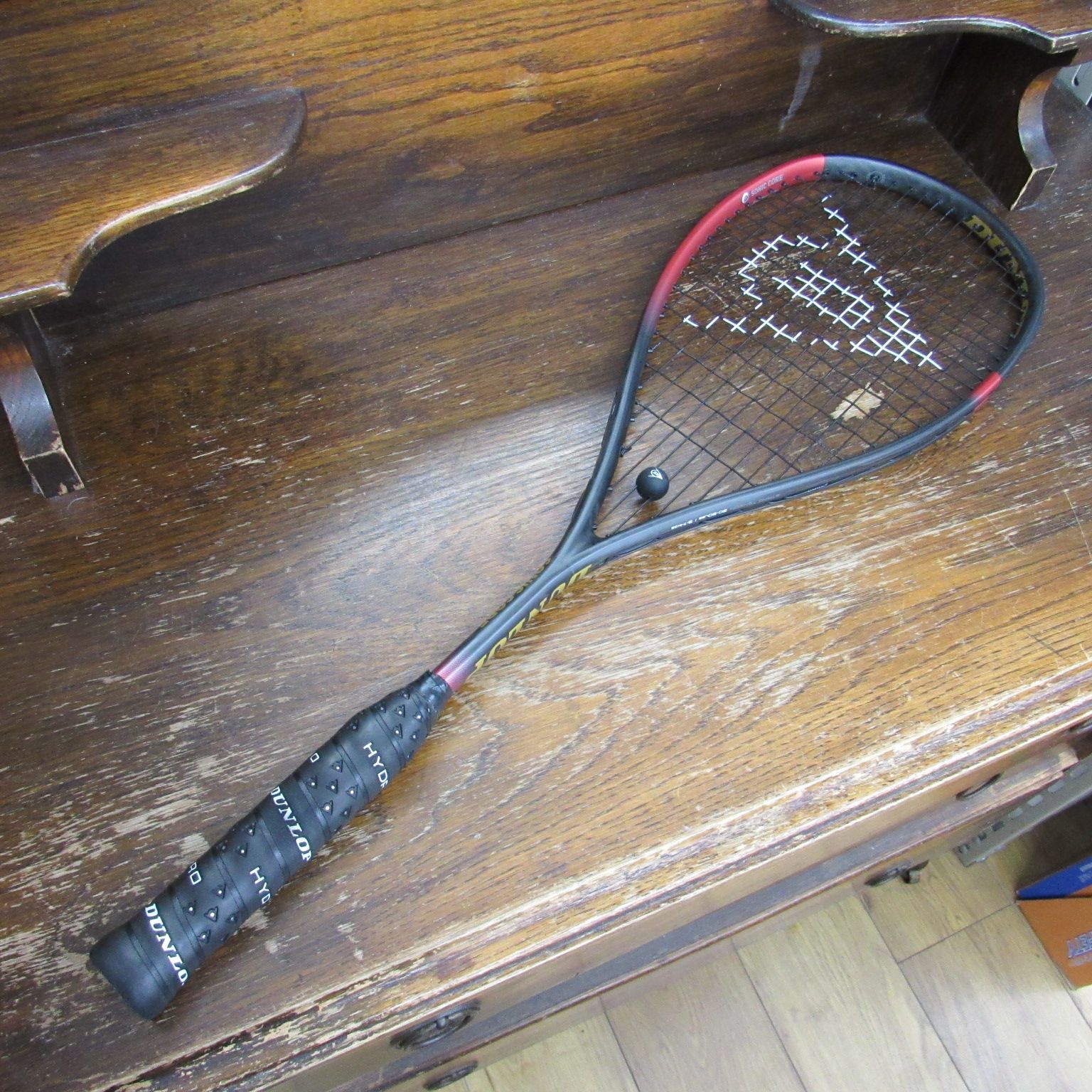 美品！DUNLOP スカッシュラケット Sonic Core Revelation Pro 