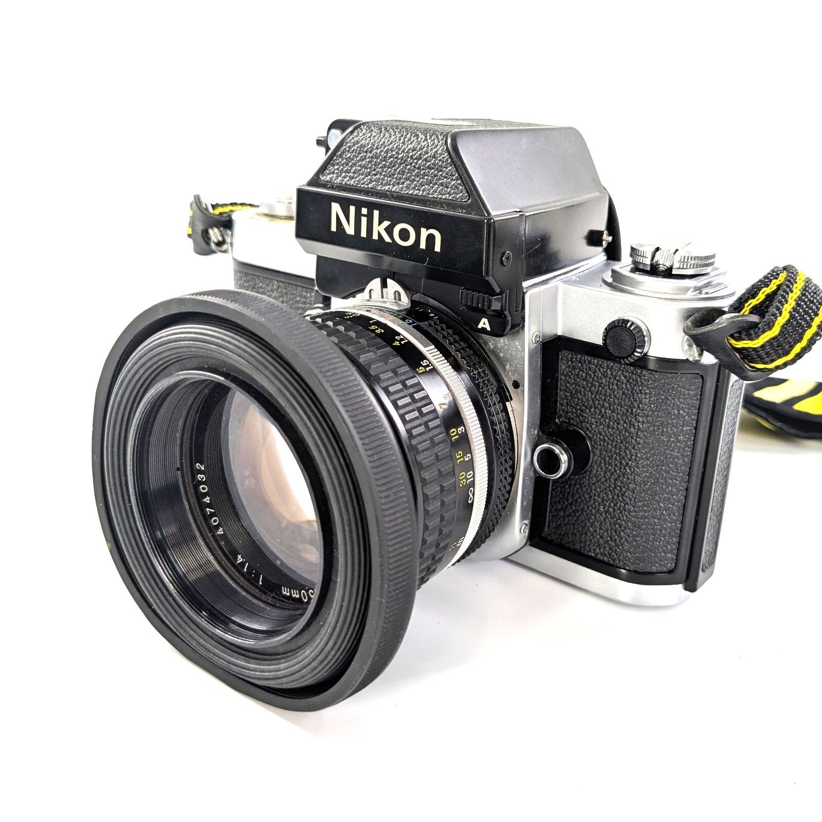 NINKON ニコン F2 フォトミックA レンズ NIKKOR 50mm 1:1.4 一眼フィルムカメラ 空シャッター動作確認済み【QG-99】