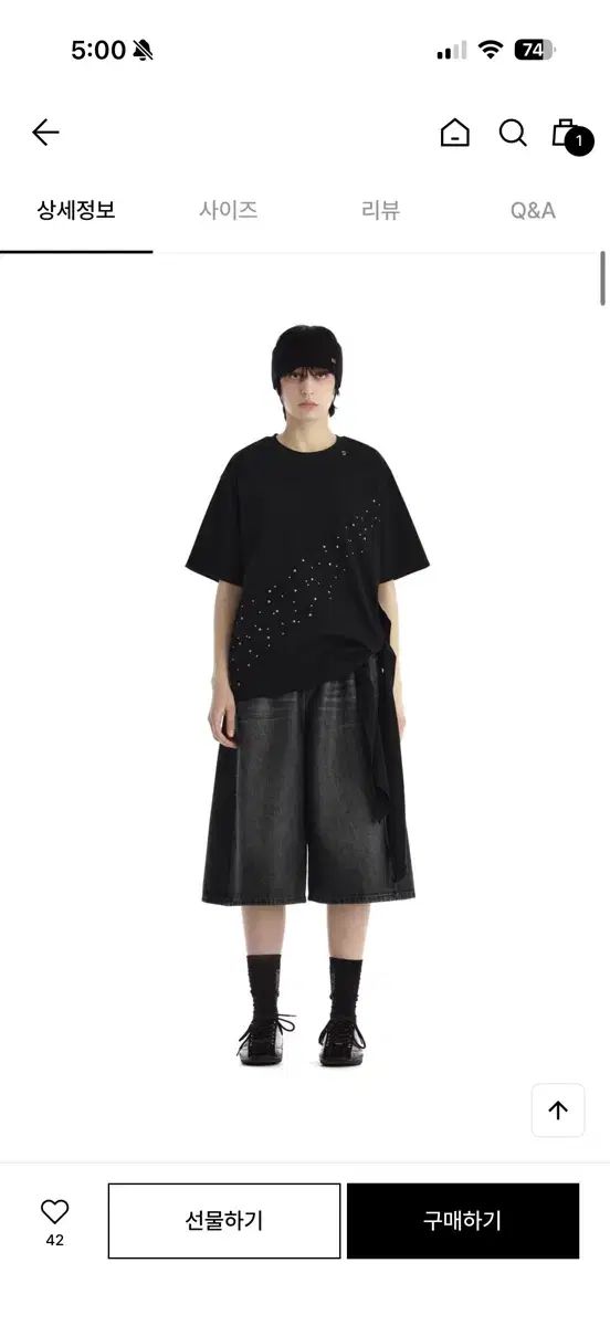 トリミングバード Diagonal Spark T-Shirt