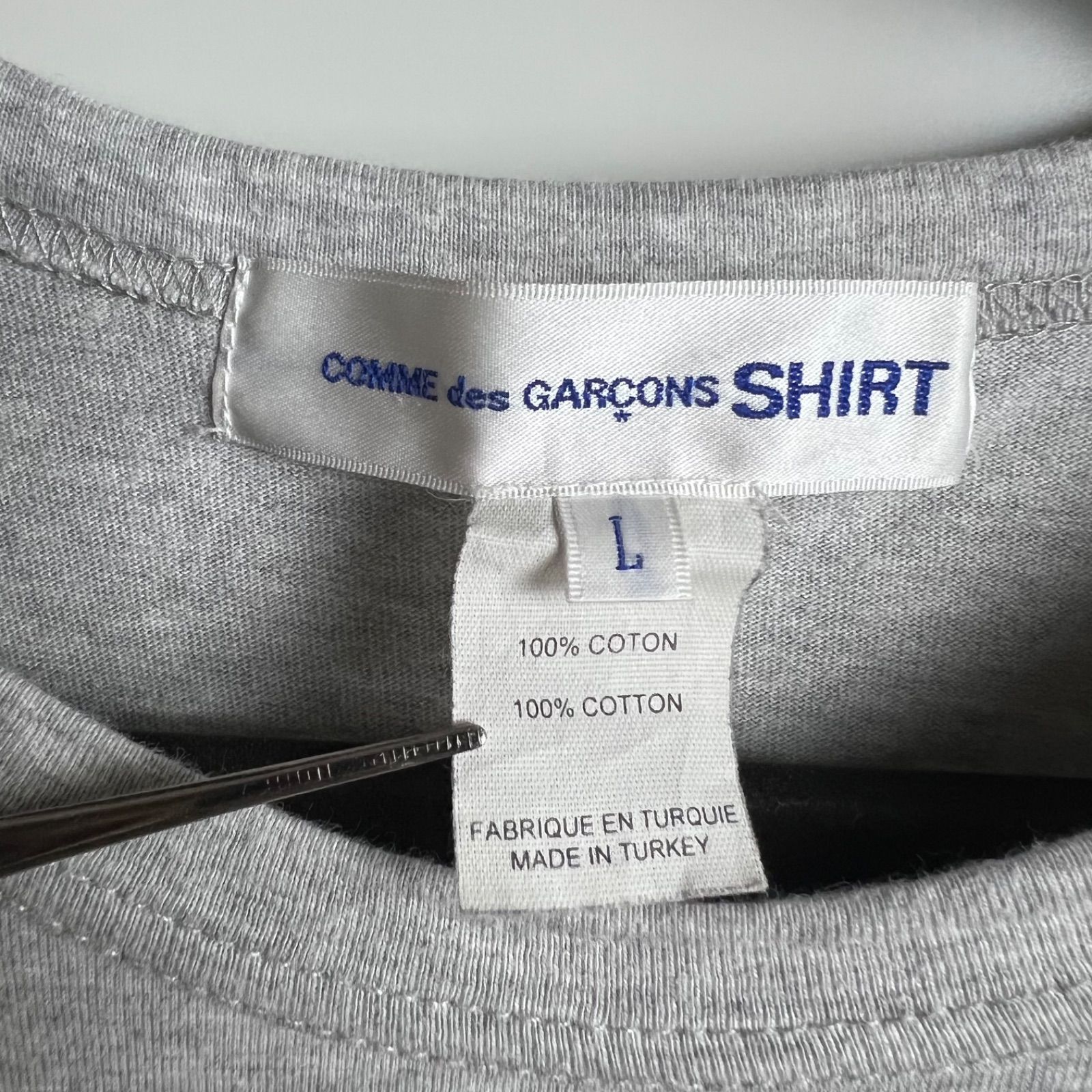 COMME des GARCONS SHIRT CDG archive pattern Tee L S23111 