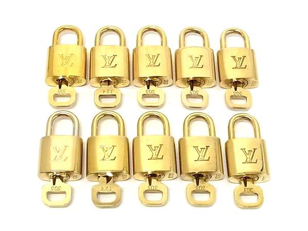 LOUIS VUITTON ルイヴィトン カデナ 南京錠 パドロック 303 310 324 10点セット まとめ売り DB4772