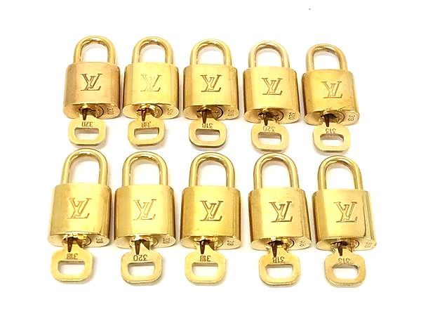 ■美品～■ LOUIS VUITTON ルイヴィトン カデナ 南京錠 パドロック 313 318 320 10点セット まとめ売り DB4809