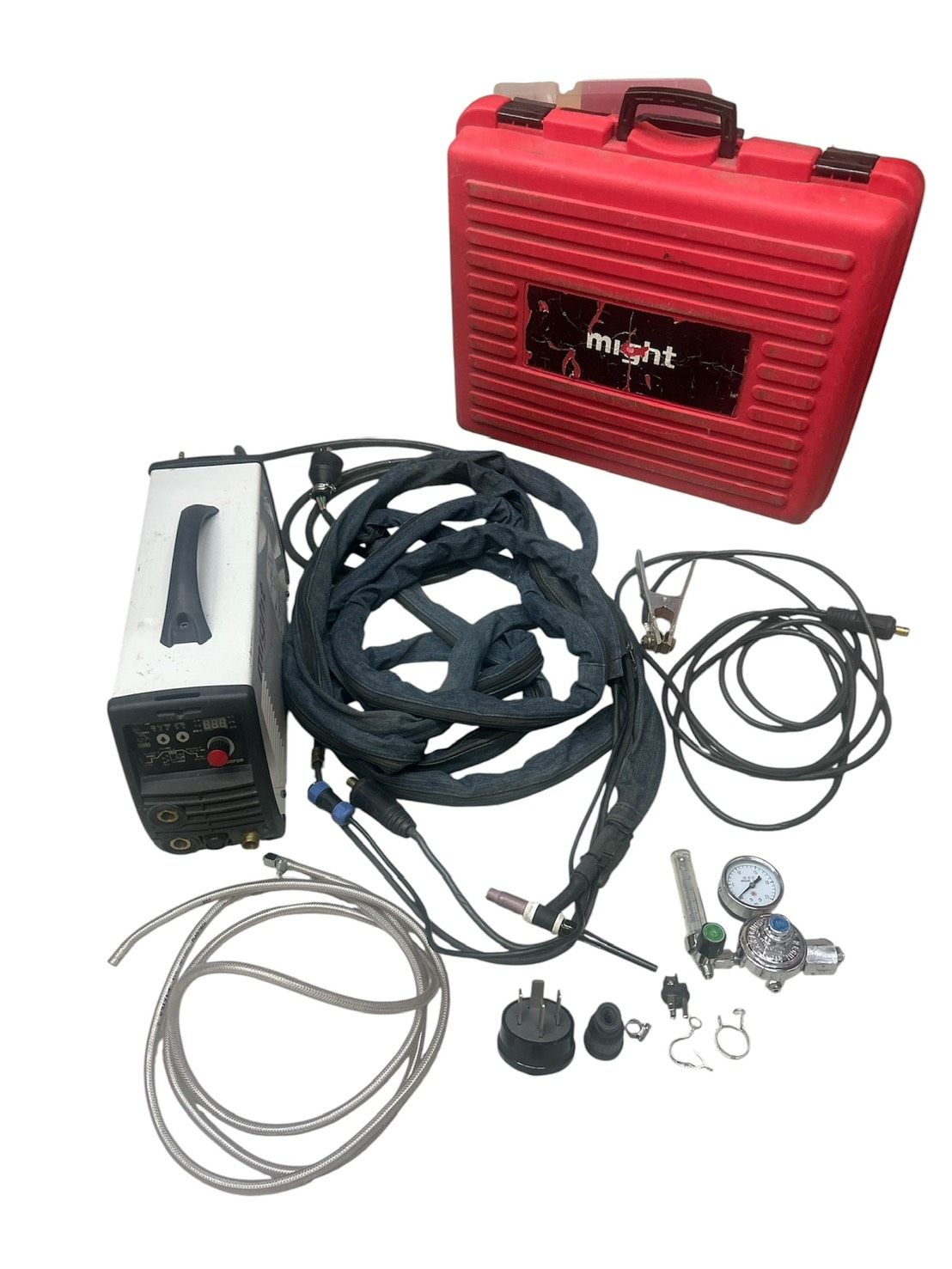 送料無料h14590 マイト工業 MIGHT インバータフルデジタル TIG溶接機 MT-200FDP 工具 現状品